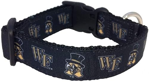 College Hundehalsband (groß, Wake Forest) von Pro Sport Brand