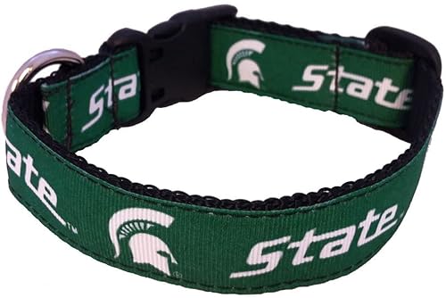 College Hundehalsband (klein, Michigan State) von Pro Sport Brand