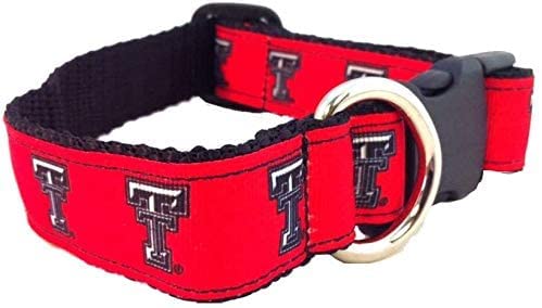 College Hundehalsband (klein, Texas Tech) von Pro Sport Brand