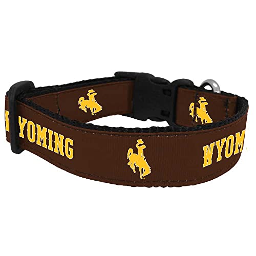 College Hundehalsband (klein, Wyoming) von Pro Sport Brand