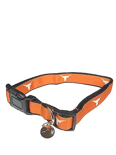 College Pet Hundehalsband, Größe L, Texas von Pro Sport Brand