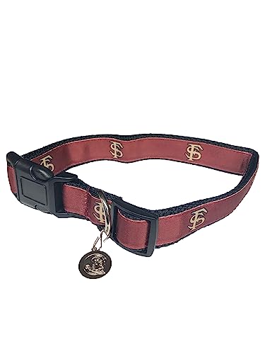 College Pet Hundehalsband, Größe M, Bundesstaat Florida von Pro Sport Brand