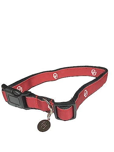 College Pet Hundehalsband, Größe M, Oklahoma von Pro Sport Brand