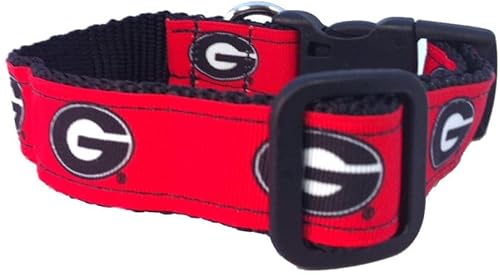 College-Hundehalsband (Größe M, Georgia) von Pro Sport Brand