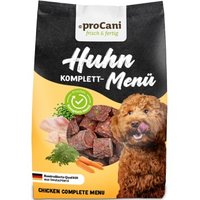 ProCani BARF Komplettmenü Hund TK-Nuggets Napffertig 6x750 g Huhn von ProCani