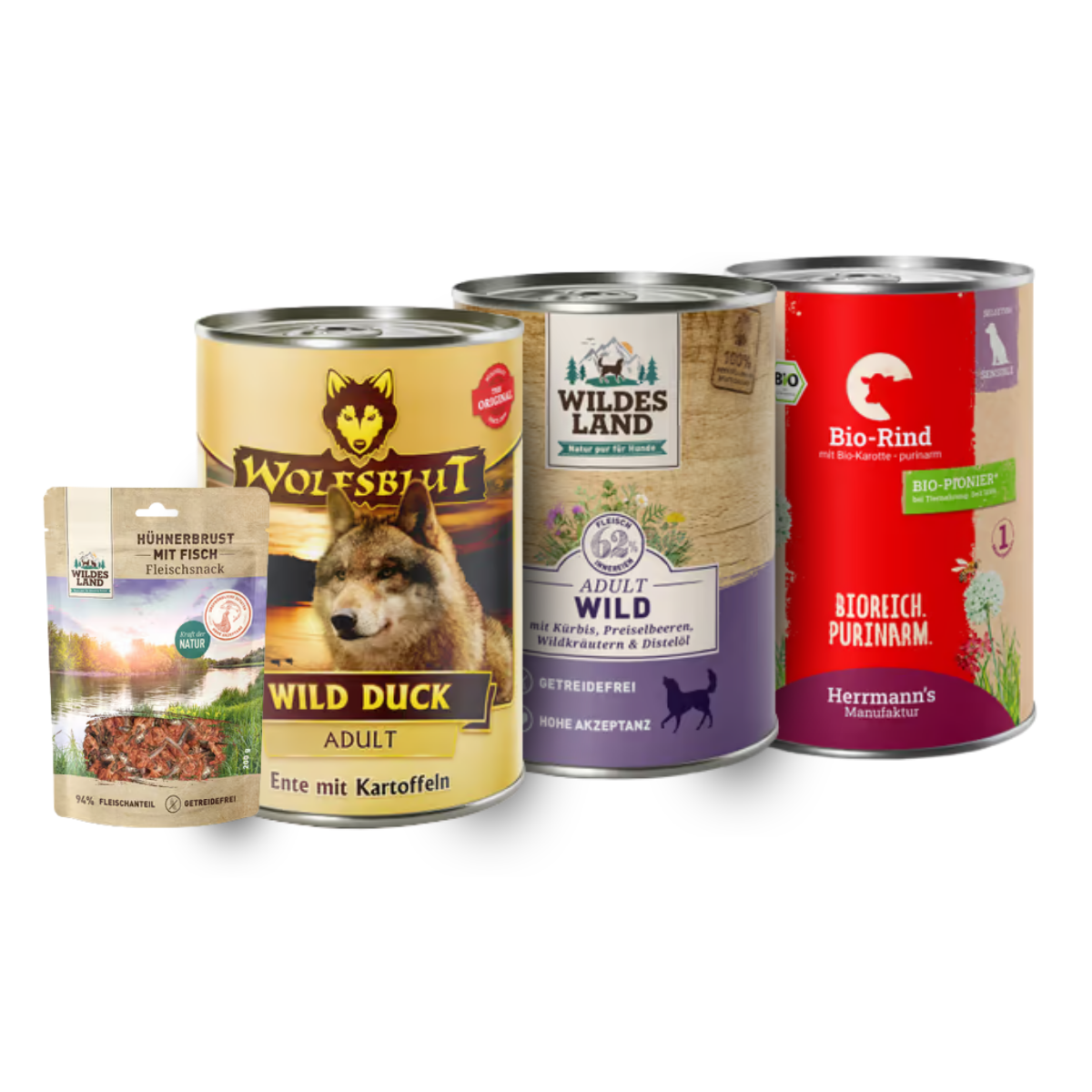 Probierpaket | Nassfutter Entdecker-Set | | 1 Paket Probierpaket | Nassfutter Entdecker-Set | | 1 Paket von Probierpaket