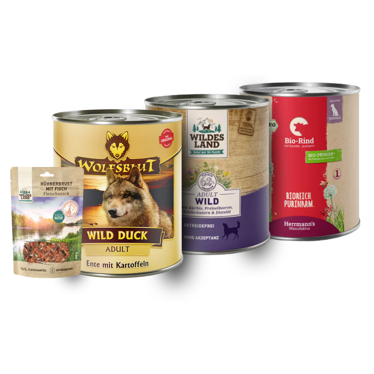 Probierpaket | Nassfutter XL Entdecker-Set | | 1 Paket Probierpaket | Nassfutter XL Entdecker-Set | | 1 Paket von Probierpaket