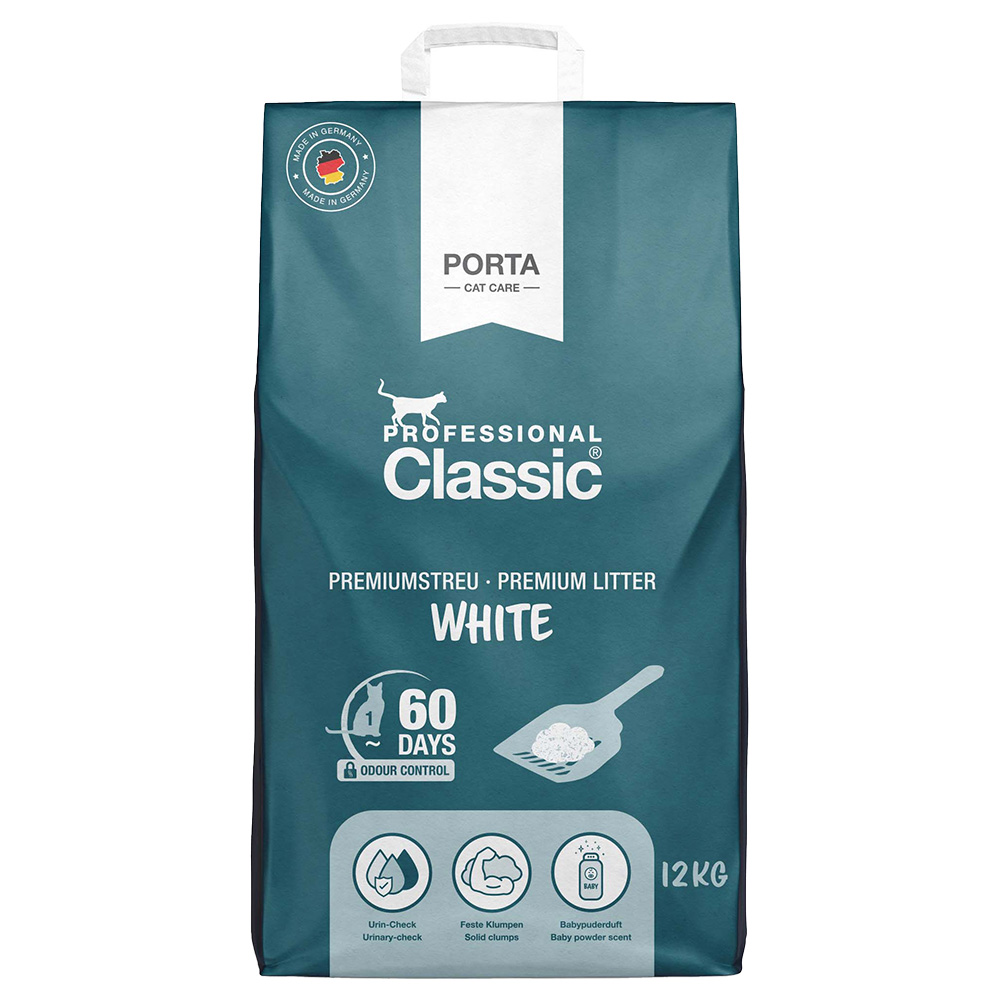 Professional Classic Katzenstreu White - 12 kg von Professional Classic