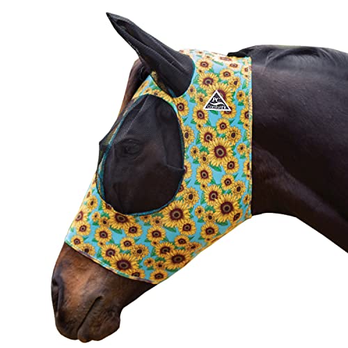 Professional's Choice Sports Medicine Products, Inc. CFM-21 Print Comfort Fit Fliegenmaske Sonnenblume COB von Professional's Choice