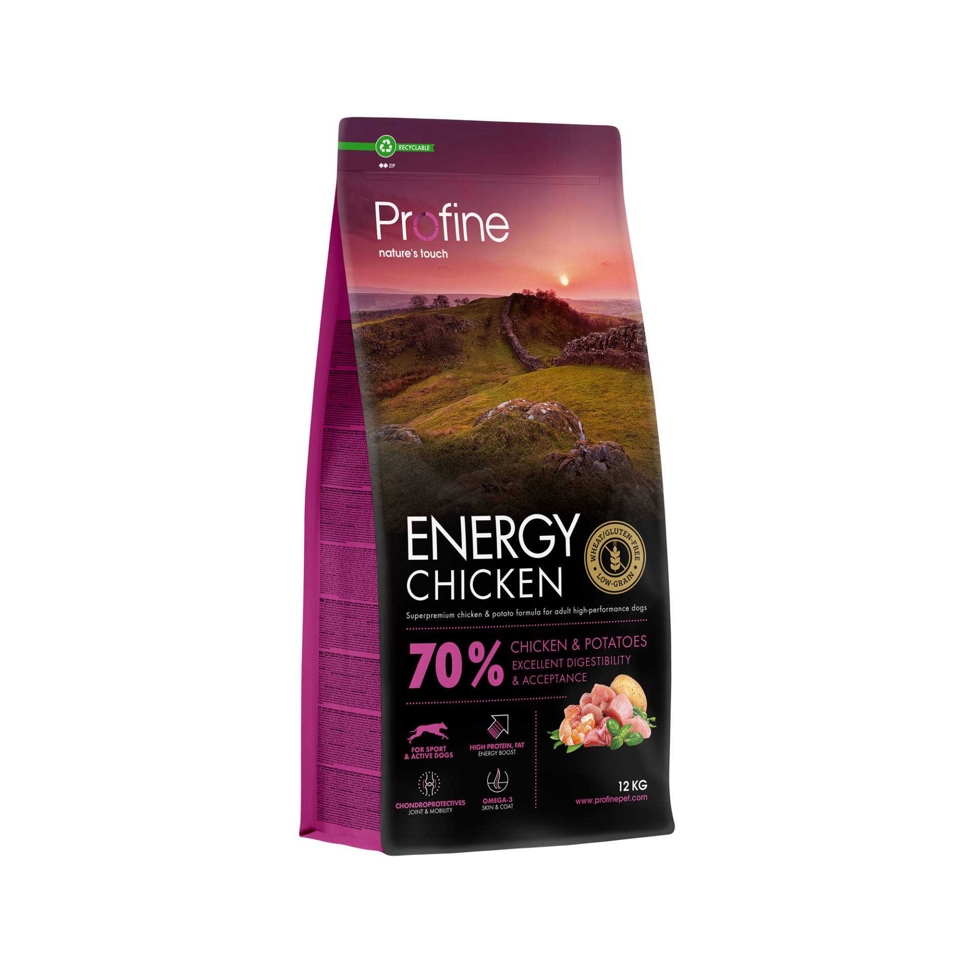 Profine Adult Energy Hundefutter - Huhn - 15 kg von Profine