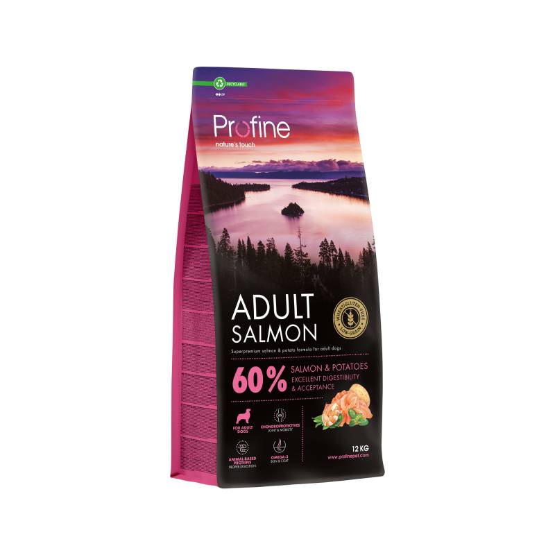 Profine Adult Hundefutter - Lachs - 12 kg von Profine