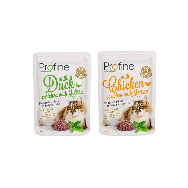 Profine adult filets in jelly - Huhn - 24 x 85 g von Profine