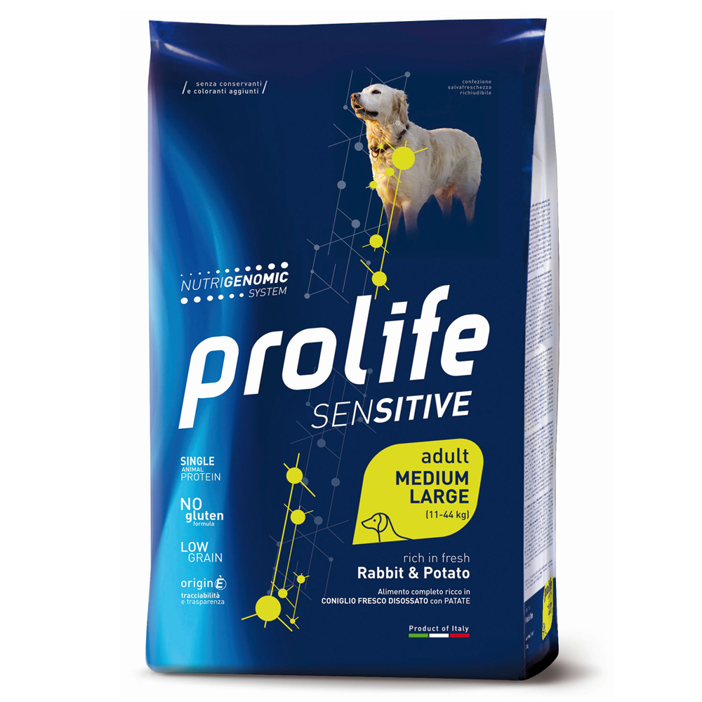 Dog Prolife Sensitive Kaninchen & Kartoffel - 2 x 10 kg von Prolife