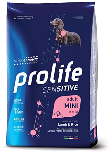 Kroketten Prolife Sensitive Erwachsene Lamm und Reis Mini, 600 g von Prolife