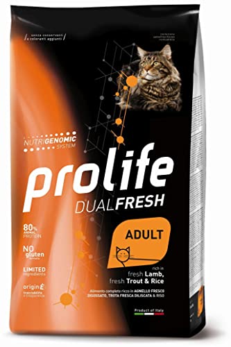 PROLIFE CAT DUAL Fresh Adult LAMM Forelle UND Reis 1,5 KG von Prolife