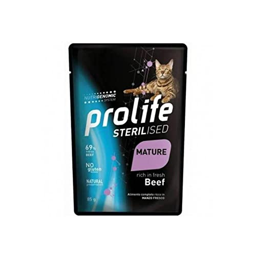 PROLIFE CAT STERILISED REIFES Rindfleisch. 85 g von Prolife