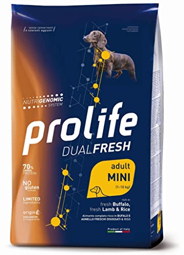 PROLIFE DUAL Fresh Adult BUFALO UND LAMM Mini 600 GR von Prolife