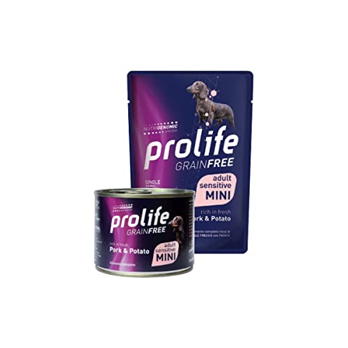 PROLIFE Dog Grain Free Adult Mini Pork & PACKIERT 100 GR von Prolife