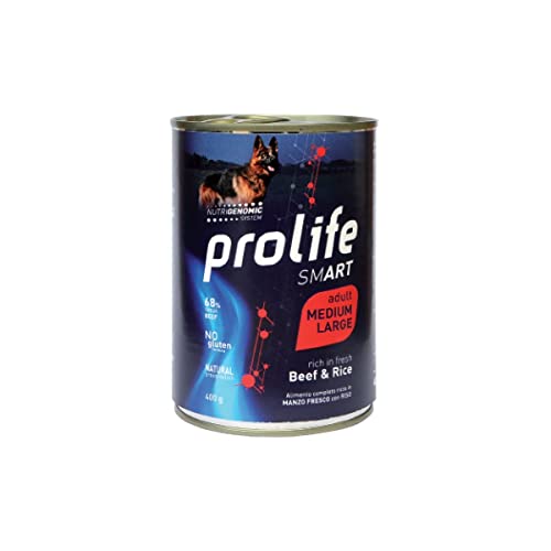 PROLIFE Smart Erwachsene Rindfleisch und Reis Medium Large 400 g von Prolife