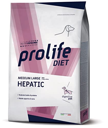 Prolife Diet Hepatic Medium Large Getrockneter Hund 2 kg von Prolife