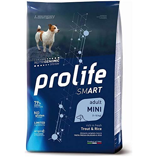 Prolife Erwachsene Mini Forelle und Reis Nutrigenomic Kroketten - 7kg… von Prolife