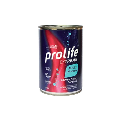 Prolife Extreme Adult Lachs, Forelle, Sardinen, 400 g von Prolife