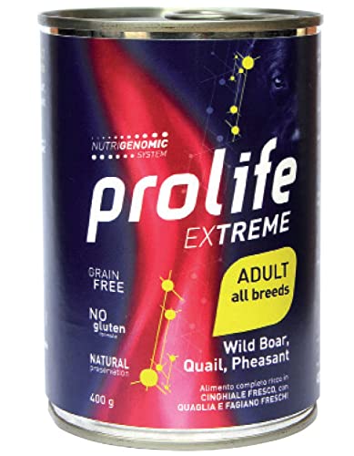 Prolife Extreme Adult Wildschwein, Wachtel, Fasan, 400 Gramm von Prolife