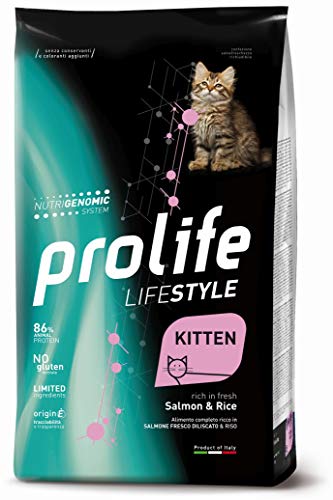 Prolife Life Style Kitten Lachs & Reis, 7 kg Sack von Prolife