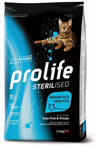 Prolife Sterilised Seezunge und Kartoffeln 7 kg von Prolife