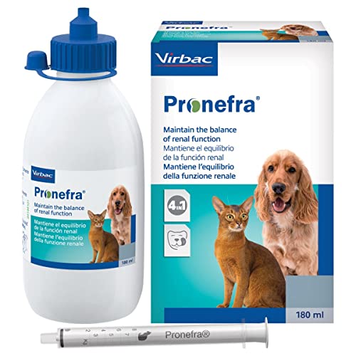 Virbac Pronefa Diät-Ergänzungsfuttermittel für Hunde und Katzen, 180 ml von Virbac