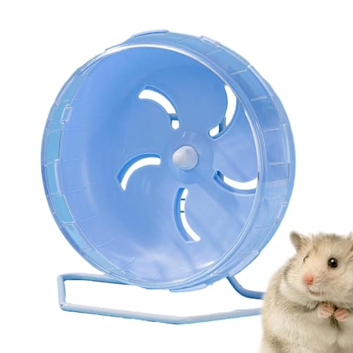 Proypiax Hamster Wheel, Running Wheel Hamster Quiet Hamster Toy Transparent, Non-Slip Running Disc Super Quiet Hamster Wheels - Quiet Spinner Hamster Wheels with Adjustable Stand for Dwarf Hamsters von Proypiax