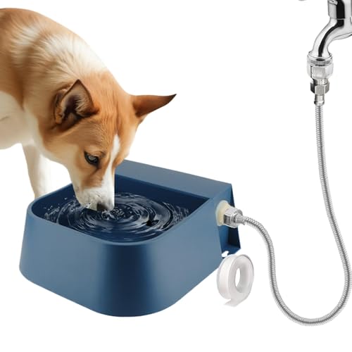 Proypiax Auto füllen Sie Hundwasserschale, automatische Wasserschale für Hunde | No-Slip-Haustier-Trinkdispenser,Automatischer Füllungsschalenspender für Geflügel und Viehstock von Proypiax