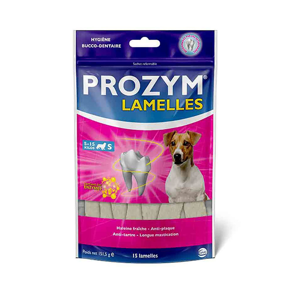 Prozym Canin Lamelles - für kleine Hunde (5 - 15 kg), 15 Stück von Prozym