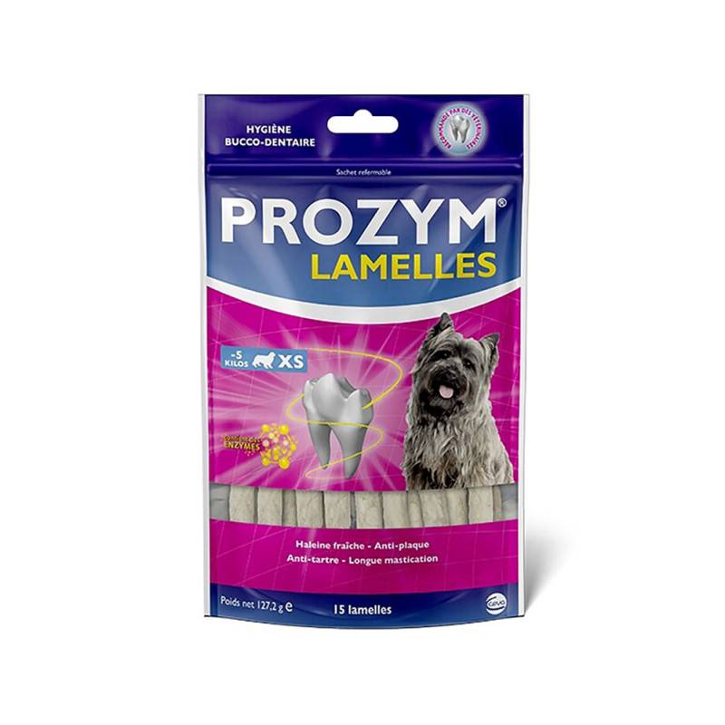 Prozym Canin Lamelles - für sehr kleine Hunde (< 5 kg), 2 x 15 Stück von Prozym