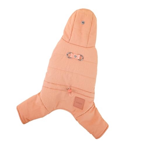 Pruojhw Kleine Hundejacke,Hundewintermantel | Atmungsaktiver Kapuzenpullover für kleine Hunde. Hunde-Fleece-Hoodie,Winter-Haustierkleidung, verdickte Winter-Hundejacke für drinnen und draußen von Pruojhw