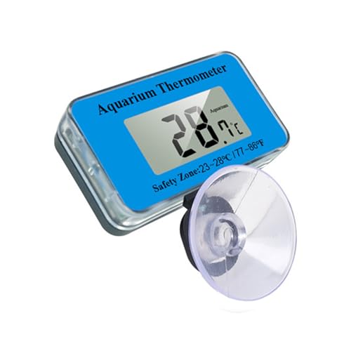 Psdndeww Thermometer für Aquarien, mit Saugnapf, genaue Wassertemperatur für Aquarien, Gesundheit von Psdndeww