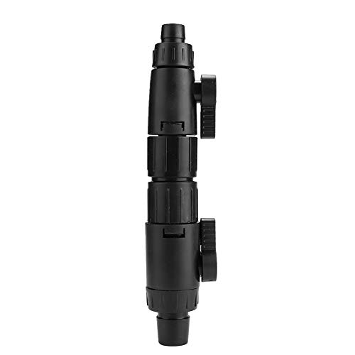 Pssopp Aquarium Schlauchventil Schlauch Ventil Schlauchverbinder Anschluss 2 Stück 12mm zu 16mm Aquarium Wasser durchfluss regelventil Rohranschluss Adapter von Pssopp