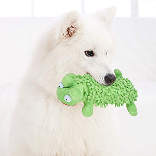 Fdit 2pcs Squeaky Dog Chew Toy Plüsch Dog Chew Toy Nettes Haustier Chew Sounding Spielzeug Set Durable Pet Interactive Sounding Toy von Pssopp