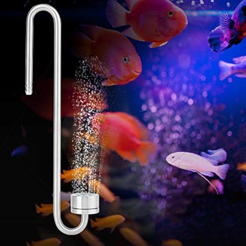 Hffheer CO2 Diffusor Aquarium CO2 Regler Pflanzen Magnetregler Mooszerstäuber Edelstahl CO2 Zerstäuber Blasenzähler(35cm) von Pssopp