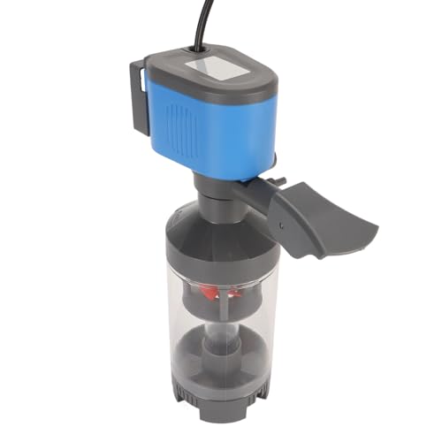 Innenfilter für Aquarien, 15 W, Leiser Aquariumfilter, 5-in-1, Leistungsstarke Pumpe, Aquarium-Tauchwasserfilter für Tropische Aquarien (EU-Stecker 220 V) von Pssopp