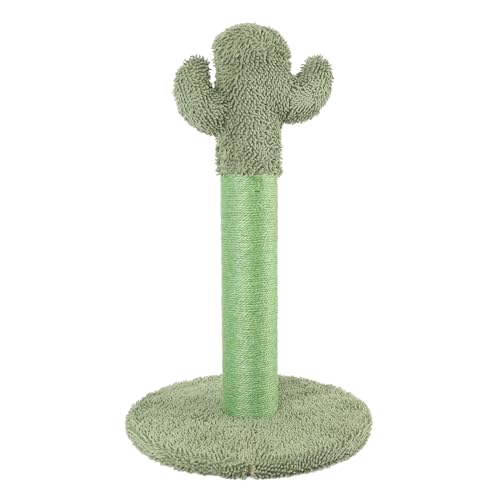 Katze Kratzerpfosten, Natur Sisal Tall Cat Scratch Post Sisal Cat Crobker Verbessert das Kratzer von Katzen für Innenkatzen mit Baumelnden Ballspielzeug von Pssopp