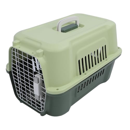 Katzen- und Hundetransportbox für Kleine, Mittelgroße Katzen und Welpen, Tragbare Haustiertransportbox, von Fluggesellschaften Zugelassene Hundereise-Transportbox für Hunde und von Pssopp