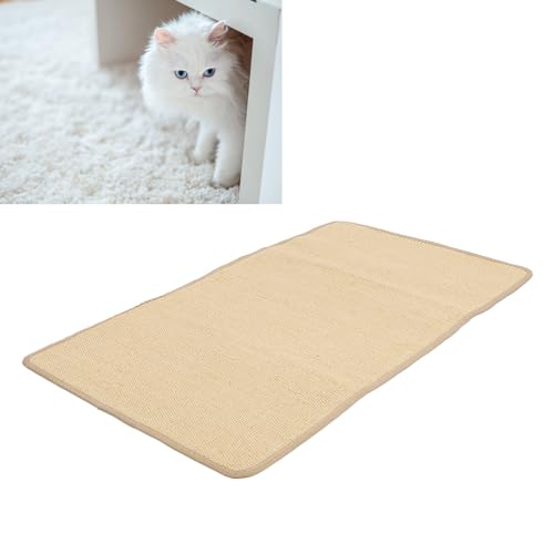 Katzenkratzmatte, Sisal-Kratzbrett, Katzenkratzmatte mit Klebeband für Innenkatzen, Couch, Teppiche, Sofas (50 x 90 cm) von Pssopp