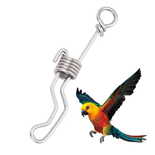 Pet Bird Knöchelkette Papagei Fußringe Pet Papagei Fußringe mit geschlossenen Ringen für Pet Bird Papagei Markierung Outdoor-Zubehör von Pssopp