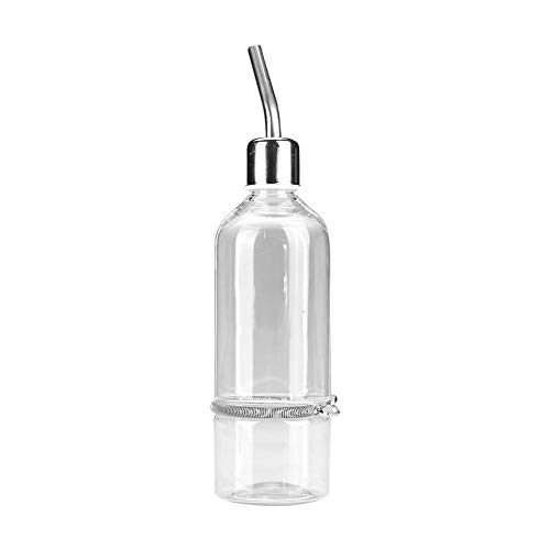 Pssopp 180ml / 350ml Papageien Trinkbrunnen Papageien Wasser Zufuhr Papageien Vogel Wasser Saugflasche Hamster Wasser Flaschen Wasserspender mit Edelstahl Kugel Nippel für Vogel und Kleinertier(S) von Pssopp