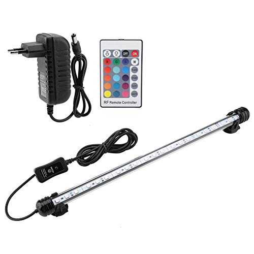 Pssopp Aquarium Beleuchtung LED RGB Lampen LED Aquarium Licht Unterwasser Beleuchtung Aquarium Tauchlampen mit Fernbedienung Aufleuchten Deko für Aquarium Fische Tank von Pssopp