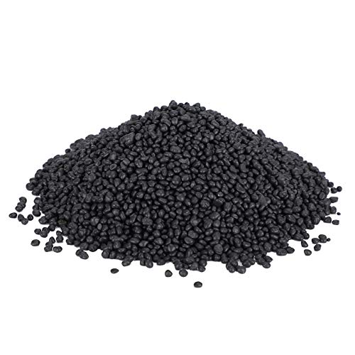 Pssopp Aquarium Black Gravel Aquarium Substrat Boden Aquarium Landschaftsbau Dekoration Aquarien Landschaftsbau Vasen Pflanzen 1kg von Pssopp