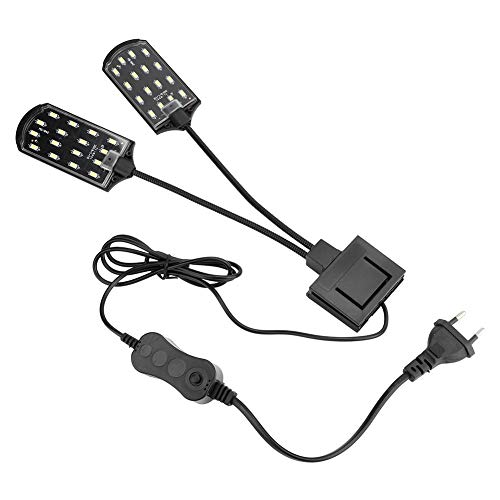 Pssopp Aquarium Pflanzen Licht LED Aquarium Licht Pflanzen wachsen Beleuchtung 15W Clip-on Aquarium Lampe LEDs Aquarium Licht für Aquarium von Pssopp