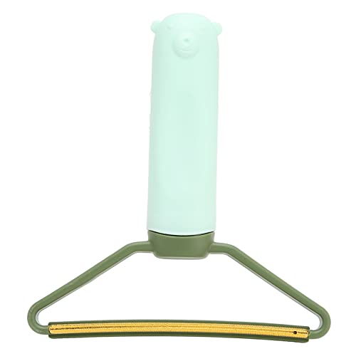 Pssopp Tierhaarentferner, Tragbarer Einfacher Tierhaar-Teppichschaber für Kleidung (Grün) von Pssopp