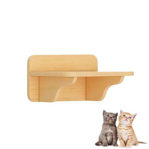 An der Wand Montiertes Katze Wandelement, Katzen Wand Klettern, DIY-Katzennest, Sprungplattform, Raumkapsel, Sisal-Katzenbaum (Size : S7) von Pucaru